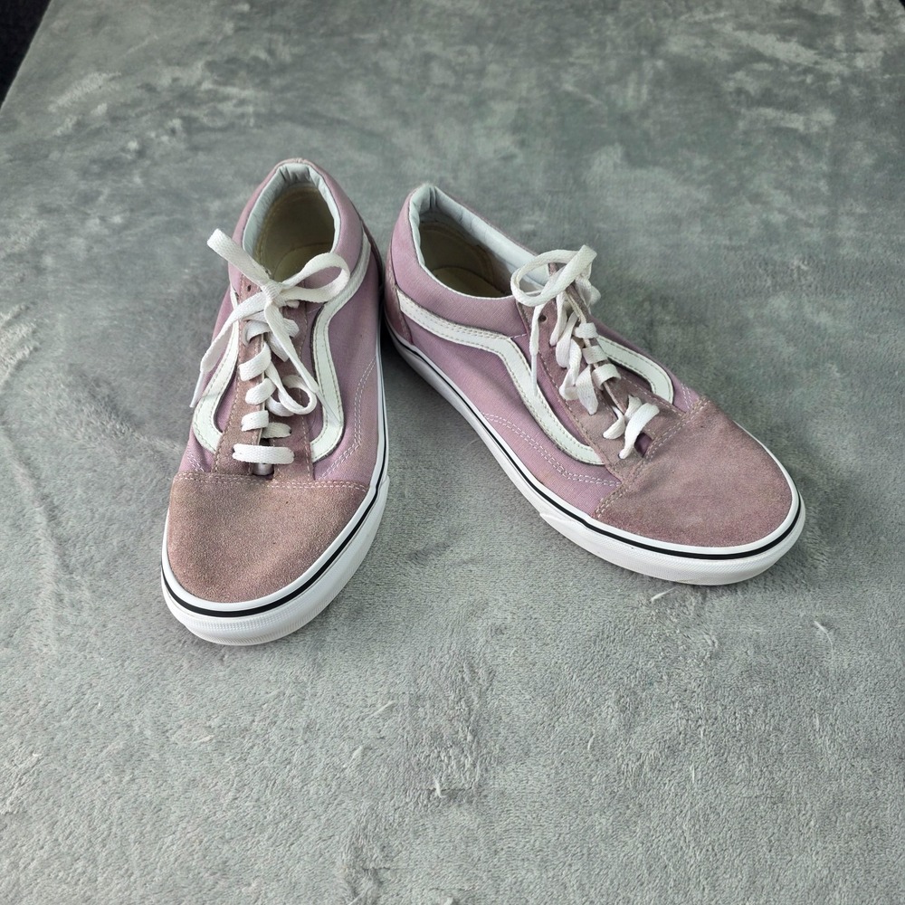 Oldskool Vans Dusty Rose/Mauve Suede-Women's Sz 7.5/Mens 6